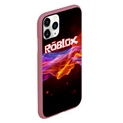 Чехол iPhone 11 Pro матовый ROBLOX, цвет: 3D-малиновый — фото 2