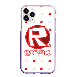 Чехол iPhone 11 Pro матовый ROBLOX, цвет: 3D-светло-сиреневый