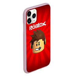 Чехол iPhone 11 Pro матовый ROBLOX, цвет: 3D-розовый — фото 2