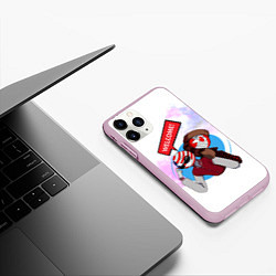 Чехол iPhone 11 Pro матовый Country Humans, цвет: 3D-розовый — фото 2