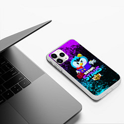 Чехол iPhone 11 Pro матовый BRAWL STARS MRP, цвет: 3D-белый — фото 2