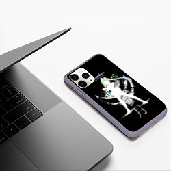 Чехол iPhone 11 Pro матовый Princess, цвет: 3D-серый — фото 2