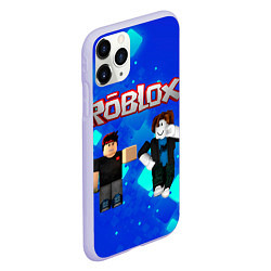 Чехол iPhone 11 Pro матовый ROBLOX, цвет: 3D-светло-сиреневый — фото 2