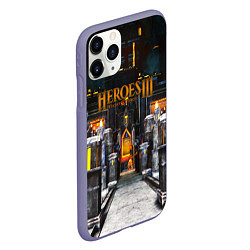 Чехол iPhone 11 Pro матовый HEROES 3, цвет: 3D-серый — фото 2