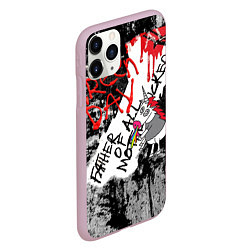 Чехол iPhone 11 Pro матовый Green Day - Father of All MF, цвет: 3D-розовый — фото 2