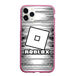 Чехол iPhone 11 Pro матовый Roblox, цвет: 3D-малиновый
