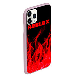 Чехол iPhone 11 Pro матовый ROBLOX, цвет: 3D-розовый — фото 2