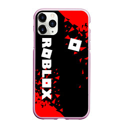 Чехол iPhone 11 Pro матовый ROBLOX, цвет: 3D-розовый