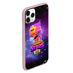 Чехол iPhone 11 Pro матовый BRAWL STARS SANDY, цвет: 3D-розовый — фото 2