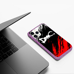 Чехол iPhone 11 Pro матовый DEVIL MAY CRY DMC, цвет: 3D-фиолетовый — фото 2