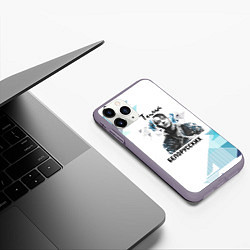 Чехол iPhone 11 Pro матовый Тима Белорусских, цвет: 3D-серый — фото 2