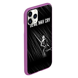 Чехол iPhone 11 Pro матовый Devil May Cry, цвет: 3D-фиолетовый — фото 2