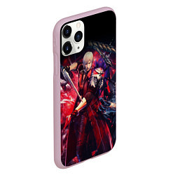 Чехол iPhone 11 Pro матовый DEVIL MAY CRY DMC, цвет: 3D-розовый — фото 2