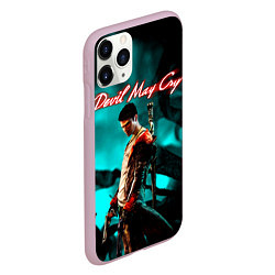 Чехол iPhone 11 Pro матовый DEVIL MAY CRY, цвет: 3D-розовый — фото 2