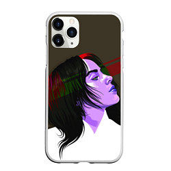 Чехол iPhone 11 Pro матовый ALL THE GOOD GIRLS GO TO HELL, цвет: 3D-белый