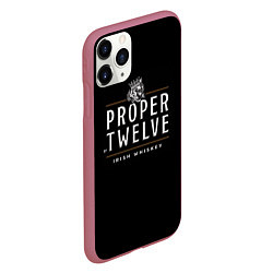 Чехол iPhone 11 Pro матовый Conor McGregor Proper Twelve, цвет: 3D-малиновый — фото 2