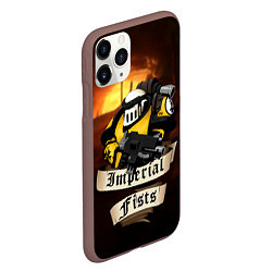 Чехол iPhone 11 Pro матовый Imperial Fists W40000, цвет: 3D-коричневый — фото 2