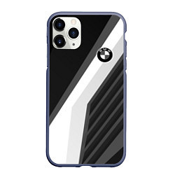 Чехол iPhone 11 Pro матовый BMW, цвет: 3D-серый