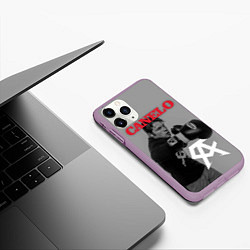 Чехол iPhone 11 Pro матовый Canelo, цвет: 3D-сиреневый — фото 2