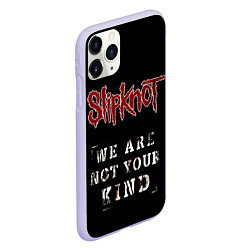 Чехол iPhone 11 Pro матовый SLIPKNOT WANYK, цвет: 3D-светло-сиреневый — фото 2