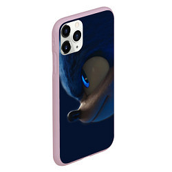 Чехол iPhone 11 Pro матовый SONIC, цвет: 3D-розовый — фото 2