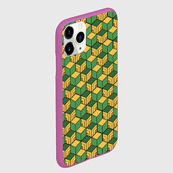 Чехол iPhone 11 Pro матовый ГИЮ ТОБИОКА, цвет: 3D-фиолетовый — фото 2