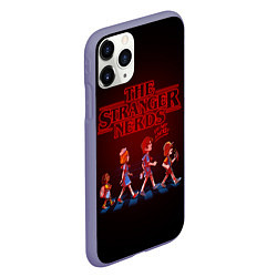 Чехол iPhone 11 Pro матовый STRANGER THINGS, цвет: 3D-серый — фото 2