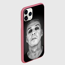 Чехол iPhone 11 Pro матовый LINDEMANN, цвет: 3D-малиновый — фото 2