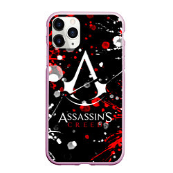 Чехол iPhone 11 Pro матовый ASSASSIN'S CREED, цвет: 3D-розовый