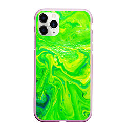 Чехол iPhone 11 Pro матовый ЯДОВИТЫЙ, цвет: 3D-розовый