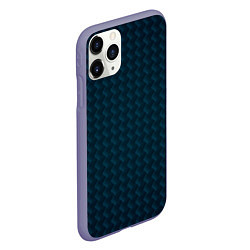 Чехол iPhone 11 Pro матовый Экзо-броня, цвет: 3D-серый — фото 2