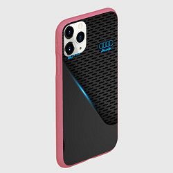 Чехол iPhone 11 Pro матовый Audi RS, цвет: 3D-малиновый — фото 2