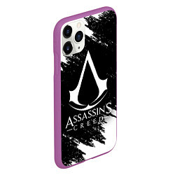 Чехол iPhone 11 Pro матовый ASSASSINS CREED, цвет: 3D-фиолетовый — фото 2