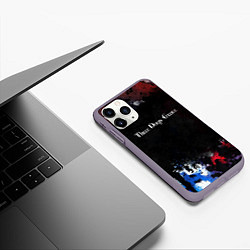 Чехол iPhone 11 Pro матовый THREE DAYS GRACE, цвет: 3D-серый — фото 2