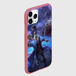 Чехол iPhone 11 Pro матовый DEVIL MAY CRY, цвет: 3D-малиновый — фото 2