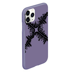 Чехол iPhone 11 Pro матовый Бесконечность!, цвет: 3D-серый — фото 2