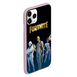 Чехол iPhone 11 Pro матовый FORTNITE 2 СЕЗОН ГЛАВА 2, цвет: 3D-розовый — фото 2