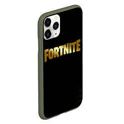 Чехол iPhone 11 Pro матовый FORTNITE, цвет: 3D-темно-зеленый — фото 2