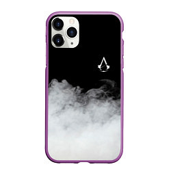 Чехол iPhone 11 Pro матовый Assassin??s Creed, цвет: 3D-фиолетовый