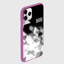 Чехол iPhone 11 Pro матовый Muse, цвет: 3D-фиолетовый — фото 2