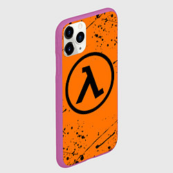 Чехол iPhone 11 Pro матовый HALF-LIFE, цвет: 3D-фиолетовый — фото 2