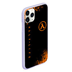 Чехол iPhone 11 Pro матовый HALF-LIFE, цвет: 3D-светло-сиреневый — фото 2