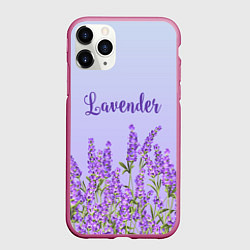 Чехол iPhone 11 Pro матовый Lavander, цвет: 3D-малиновый