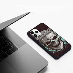 Чехол iPhone 11 Pro матовый Bring Me the Horizon, цвет: 3D-черный — фото 2