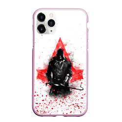 Чехол iPhone 11 Pro матовый ASSASSINS CREED, цвет: 3D-розовый