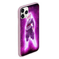 Чехол iPhone 11 Pro матовый Супер Сайян Super Saiyan, цвет: 3D-розовый — фото 2