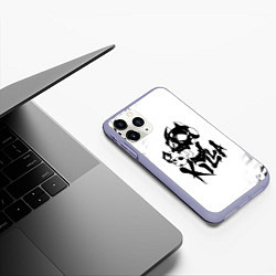 Чехол iPhone 11 Pro матовый KILLER QUEEN, цвет: 3D-светло-сиреневый — фото 2