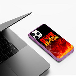 Чехол iPhone 11 Pro матовый Queen - We Will Rock You, цвет: 3D-фиолетовый — фото 2