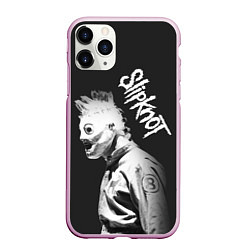 Чехол iPhone 11 Pro матовый SLIPKNOT, цвет: 3D-розовый