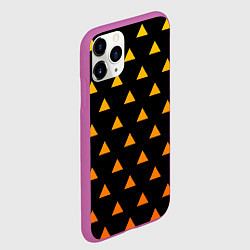 Чехол iPhone 11 Pro матовый ЗЕНИЦУ КИМОНО, цвет: 3D-фиолетовый — фото 2